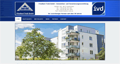 Desktop Screenshot of immobilien-treib.de