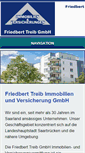 Mobile Screenshot of immobilien-treib.de