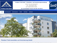 Tablet Screenshot of immobilien-treib.de